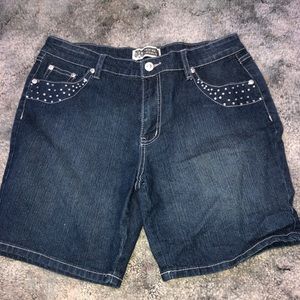 Bermuda Jean Shorts